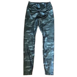 Nike dri fit Camouflage Camo Shiny Athletic Leggings Small